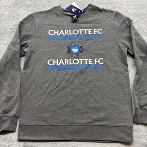 Charlotte‎ Football Club Crew Neck Sweatshirt Men's Medium MLS Soccer